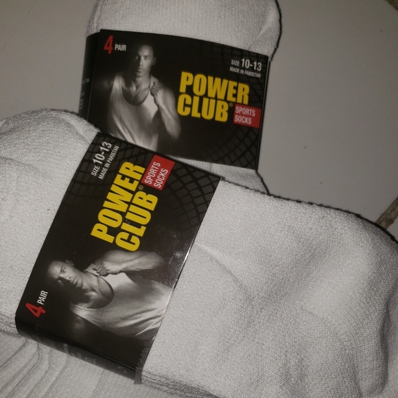 Sports Socks Power Club Ankle Socks 100% Cotton - Picture 1 of 4